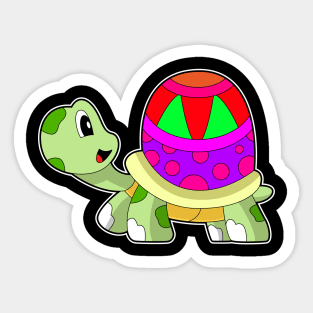 Turtle Easter egg Sticker